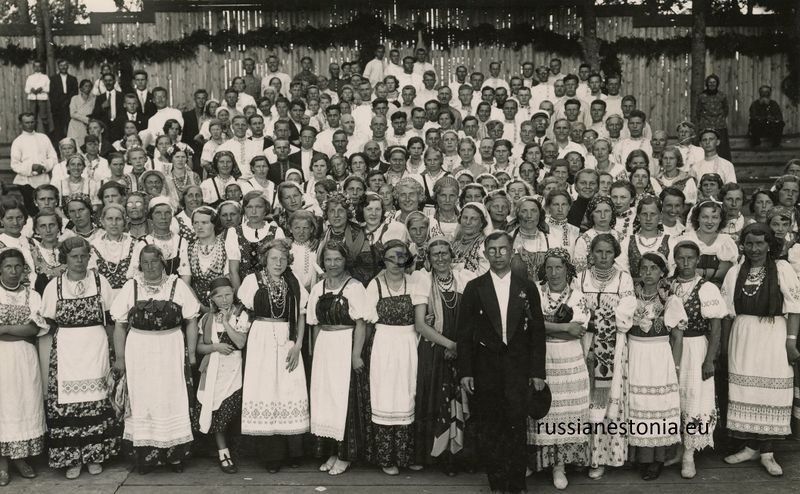 Файл:Один из хоров под управление И.Ф. Архангельского. 1-й русский певческий праздник, город Нарва, 27.06.1937.jpg