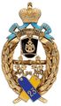 Знак 91-го пехотного Двинского полка для офицеров, неутвержденного образца.jpg