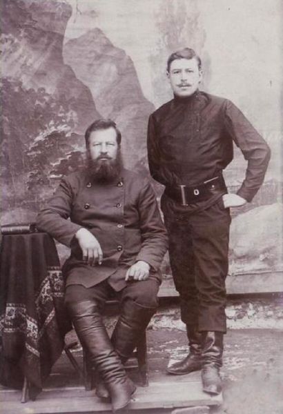 Файл:Дружинин Владимир Осипович с отцом.jpg