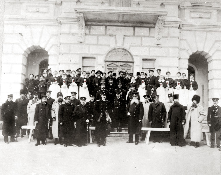 Файл:Госпиталь, Порт-Артур, 1904.jpg